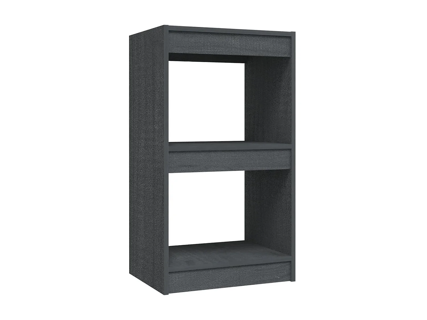 Estante 40x30x71,5 cm pinho maciço cinzento PT559851