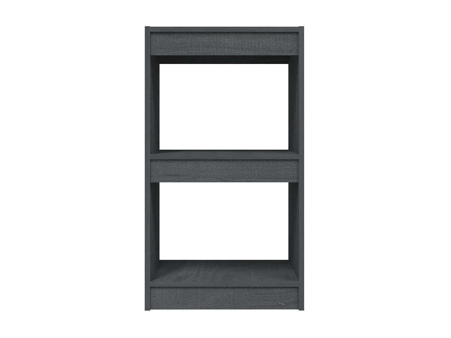 Estante 40x30x71,5 cm pinho maciço cinzento PT559851