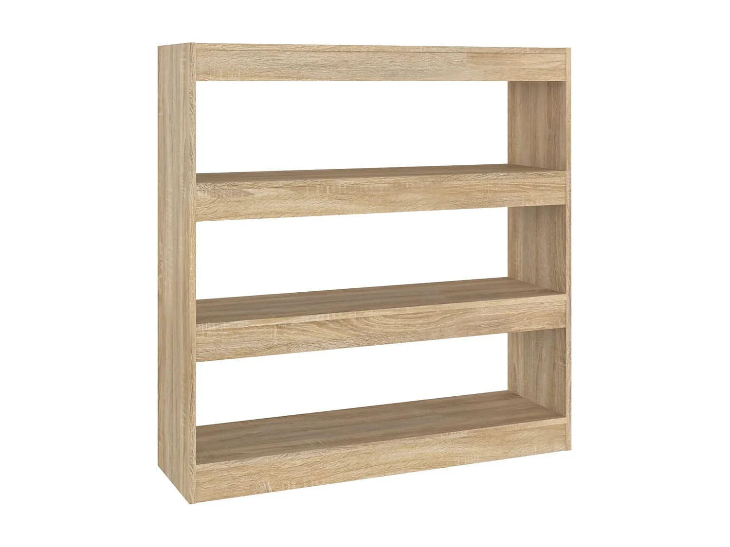 Bücherregal/Bücherschrank,Raumteiler Sonoma-Eiche 100x30x103 cm -gkd952371