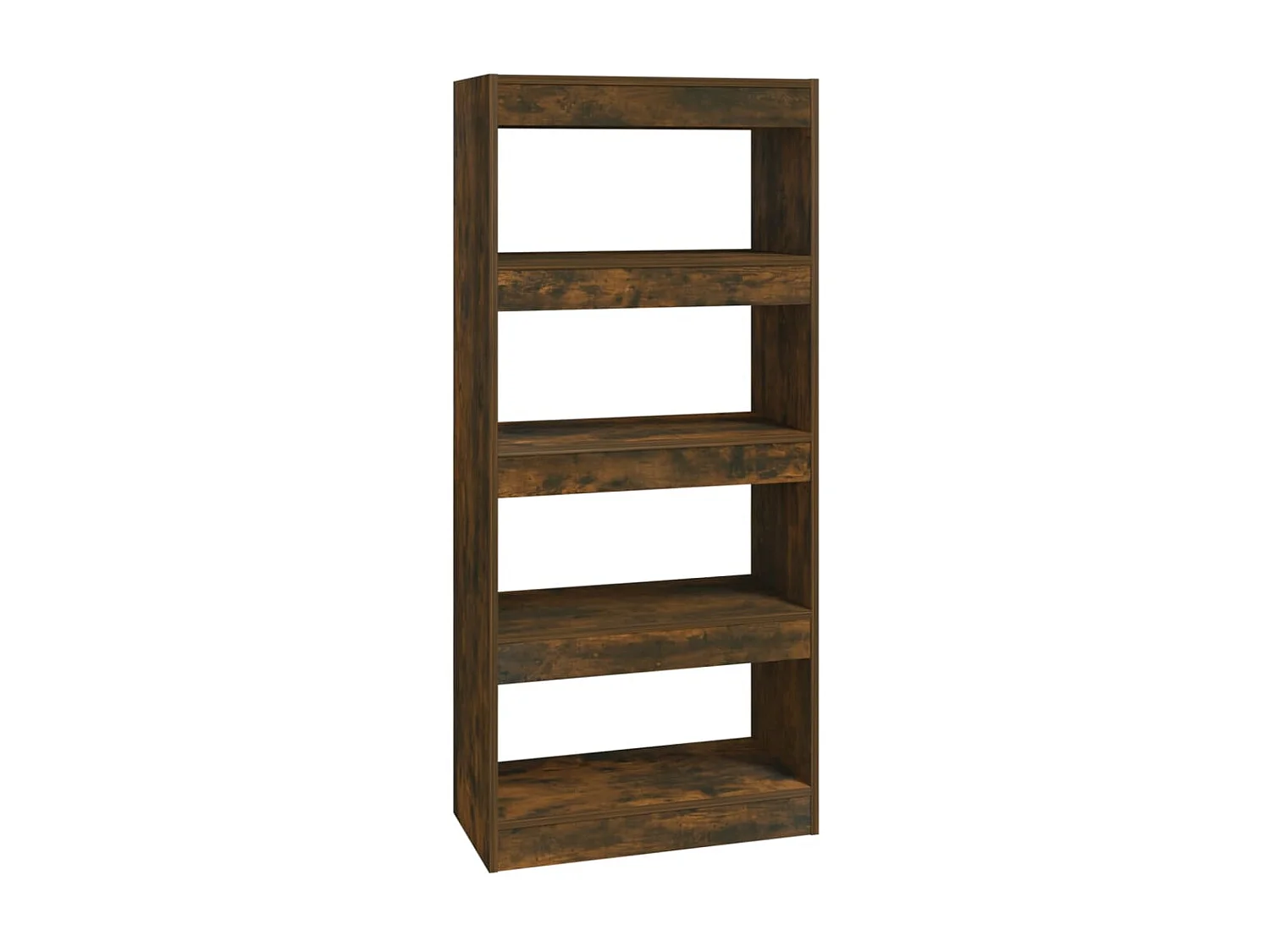 Bücherregal/Bücherschrank,Raumteiler Räuchereiche 60x30x135 cm Holzwerkstoff -gkd36021