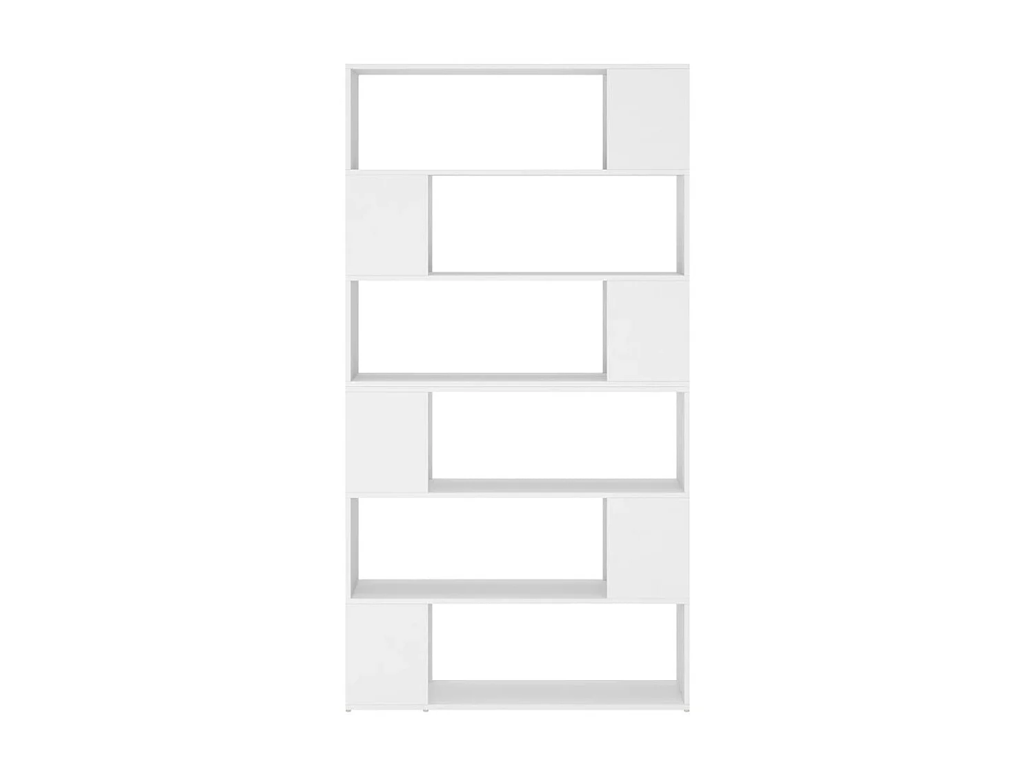 Estante/divisória 100x24x188 cm branco PT258278