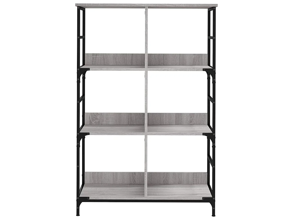 Estante 78,5x33x117,5 cm derivados de madeira cinzento sonoma PT691057