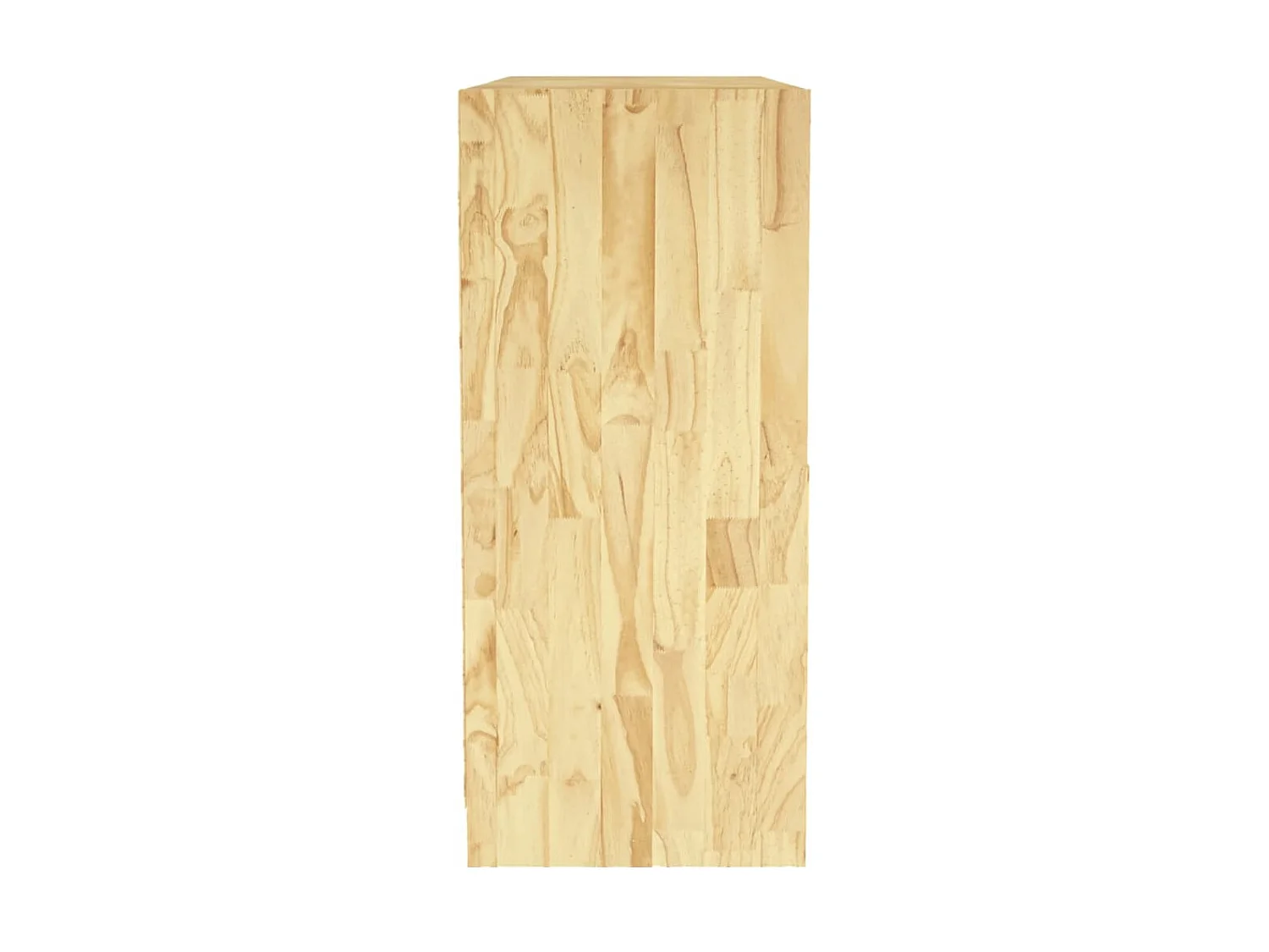 Bibliothèque 104x33x76 cm bois de pin massif OFR66474 BonneVie Meuble