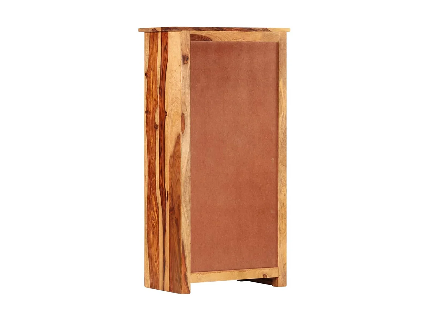 Bibliothèque, Étagère de Rangement, Meuble pour Dossier 50x30x100 cm Bois massif BonneVie Meuble KOO47251