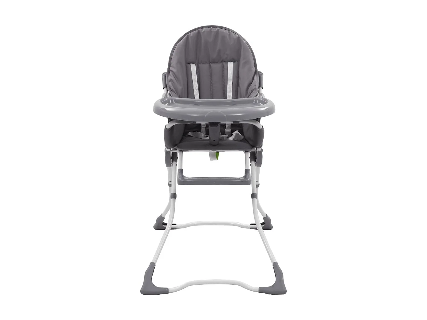 Chaise haute pour bébé Réglable Gris et blanc SEF74089