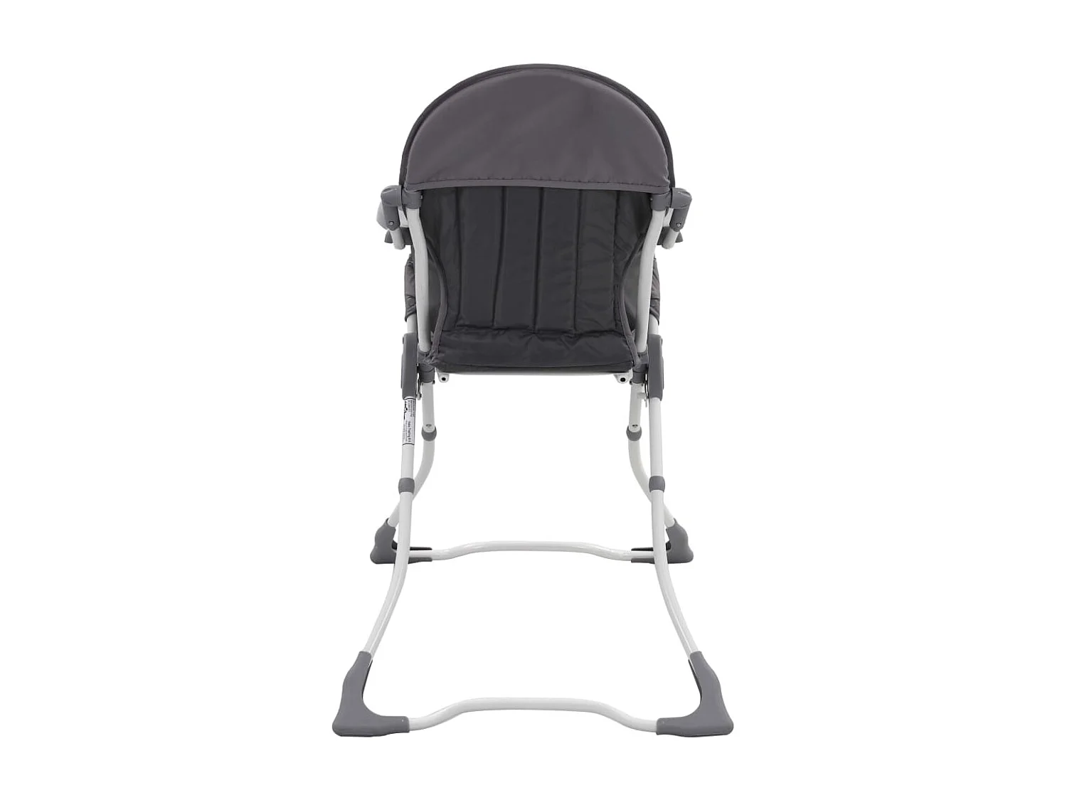 Chaise haute pour bébé Réglable Gris et blanc SEF74089