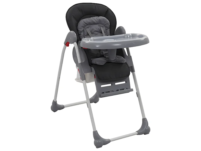 Chaise haute pour bébé Réglable Gris SEF52128