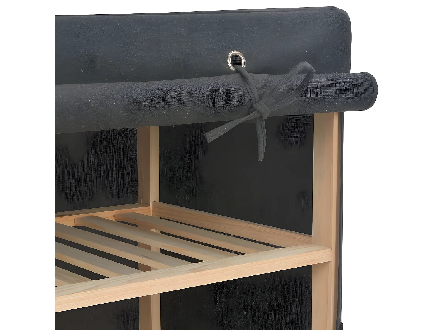 Garde-robe Gris 135 x 40 x 170 cm Tissu OFR49430 BonneVie Meuble