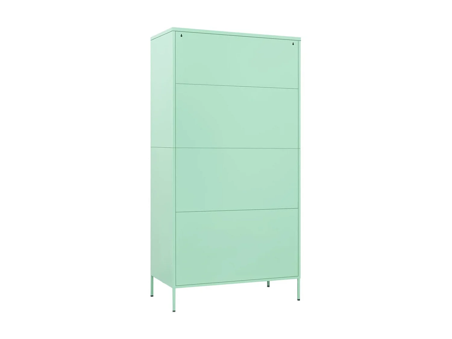 Garde-robe Vert menthe 90x50x180 cm Acier OFR54757 BonneVie Meuble
