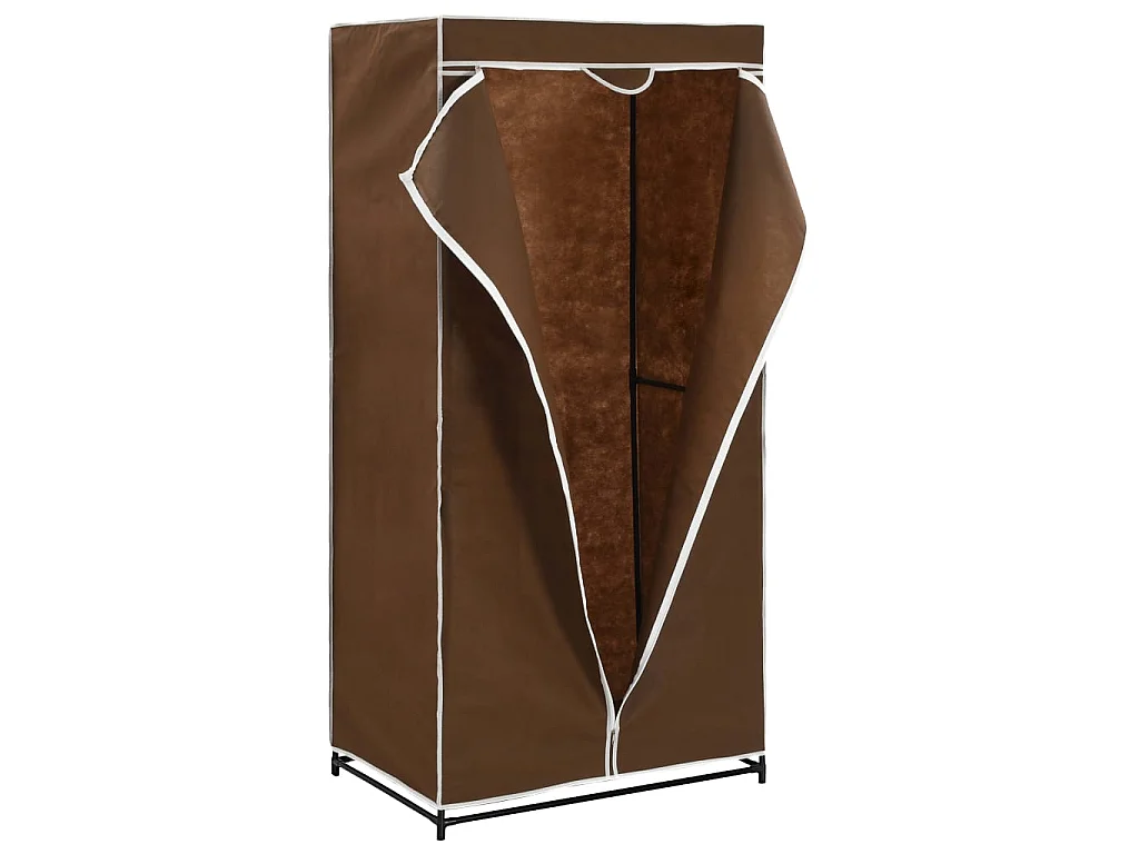 Kledingkasten 2 st 75x50x160 cm bruin NL916219