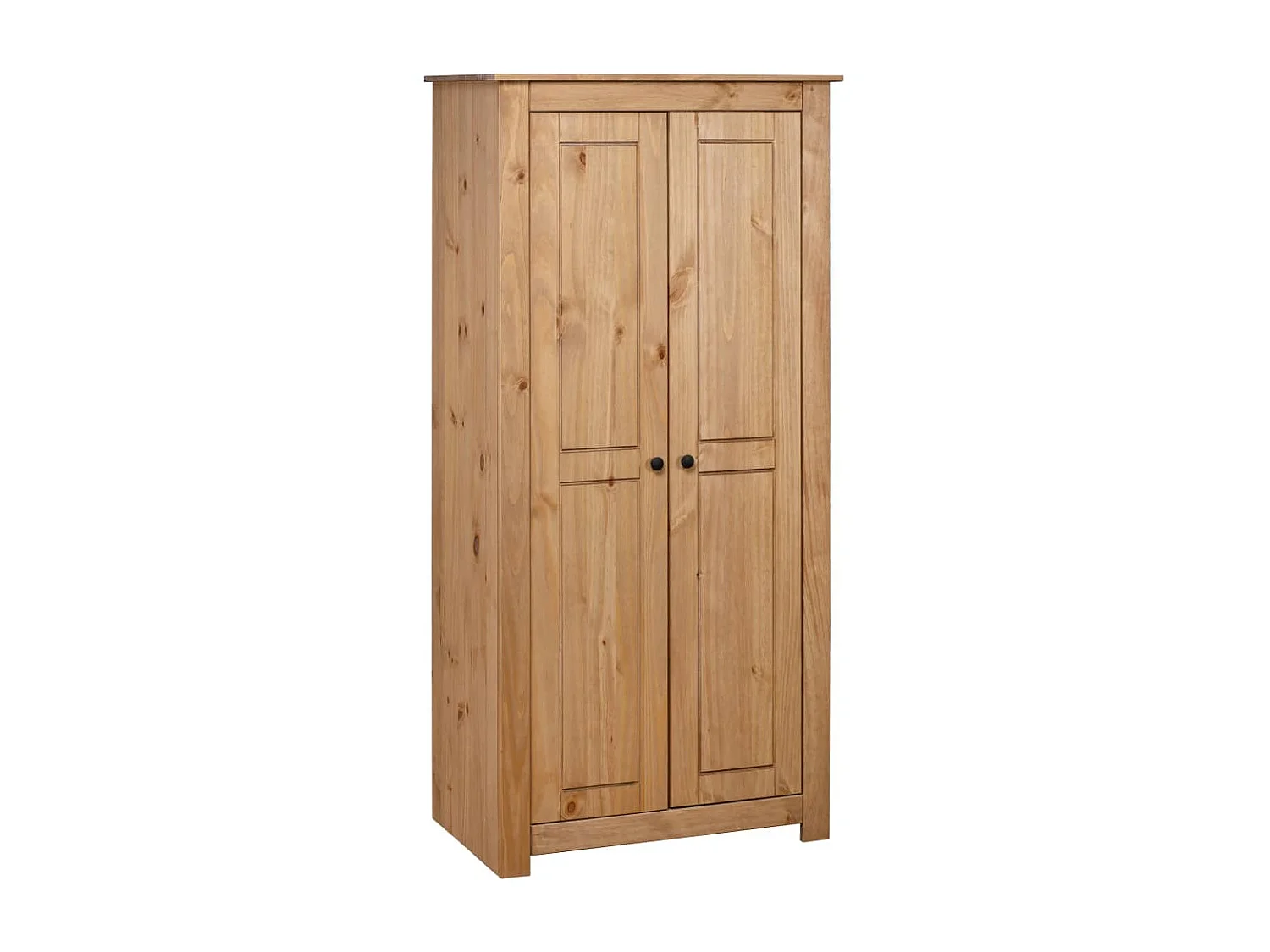 Garde-robe 80x50x171,5 cm Pin massif Assortiment Panama OFR64684 BonneVie Meuble