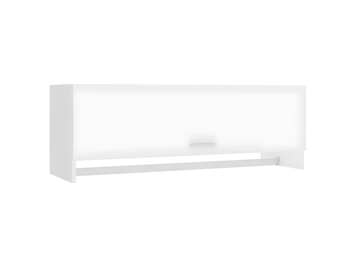 Garde-robe Blanc 100x32,5x35 cm Aggloméré OFR70463 BonneVie Meuble
