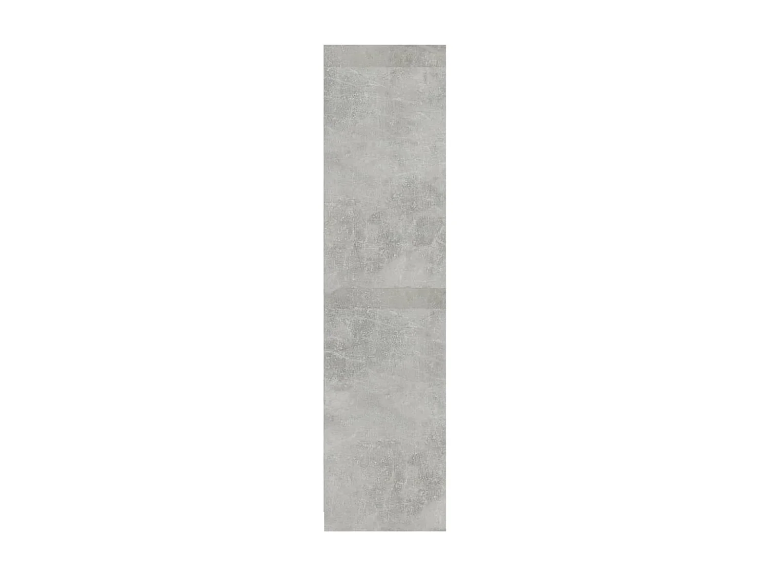 Armario de madera contrachapada gris hormigón 100x50x200 cm ES649970