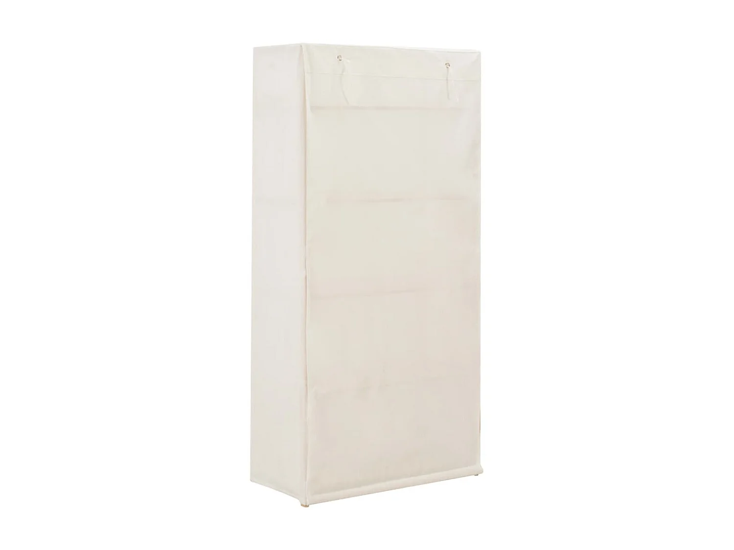 Garde-robe Blanc 79 x 40 x 170 cm Tissu OFR80995 BonneVie Meuble