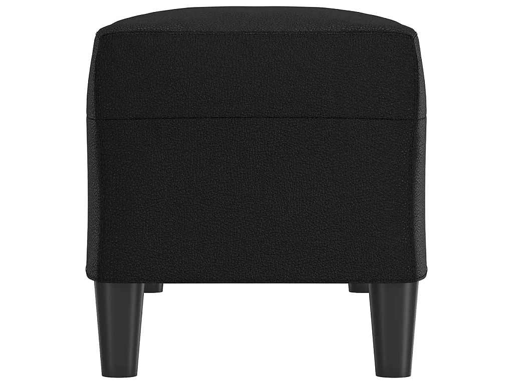 Banc chic Noir 100x35x41 cm Similicuir -ASAF52207