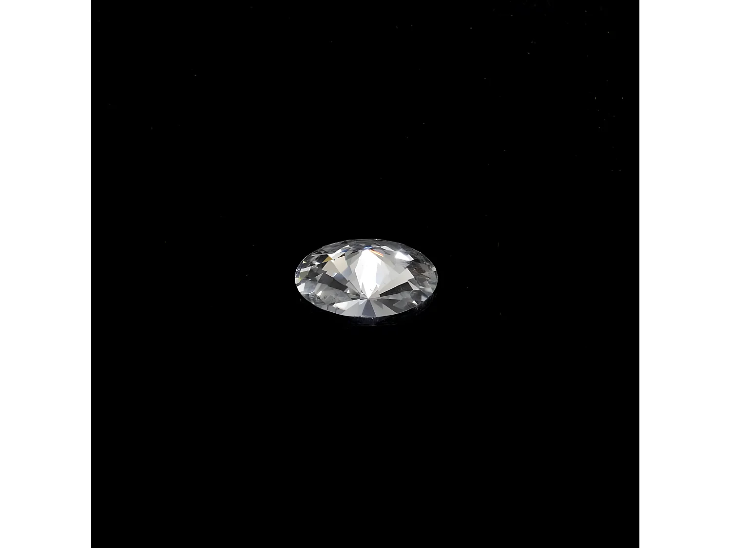 Banco de terciopelo negro con botones de cristal ES46562