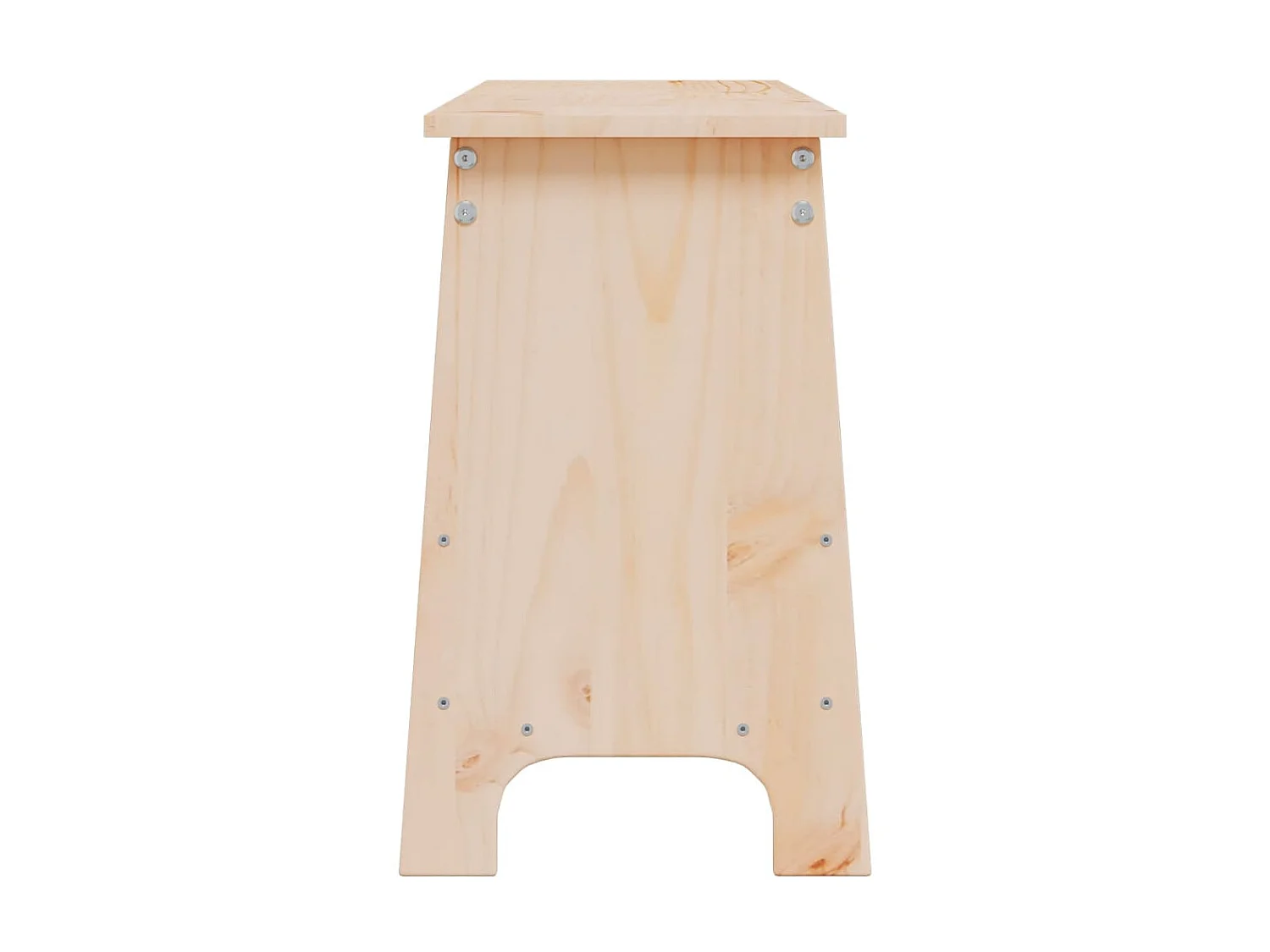 Banc d'entrée 160x28x45 cm bois de pin massif -ASAF29612