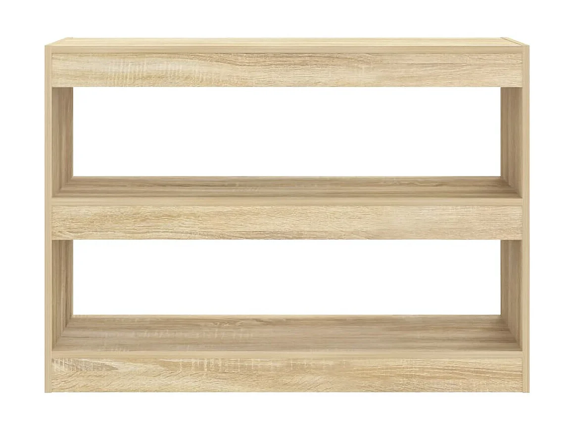 Bücherregal/Bücherschrank,Raumteiler Sonoma-Eiche 100x30x72 cm -gkd836311