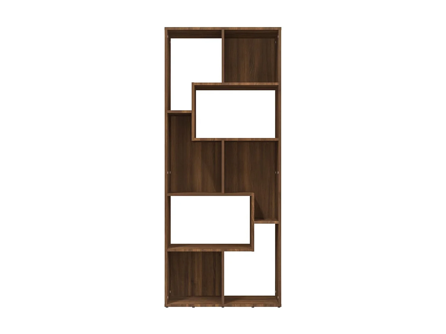 Bibliothèque Chêne marron 67x24x161 cm Bois d'ingénierie OFR45078 BonneVie Meuble