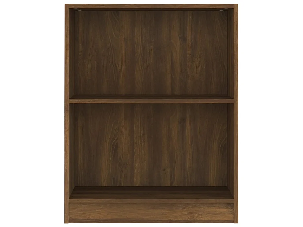 Bibliothèque Chêne marron 60x24x74,5 cm Bois d'ingénierie OFR90640 BonneVie Meuble