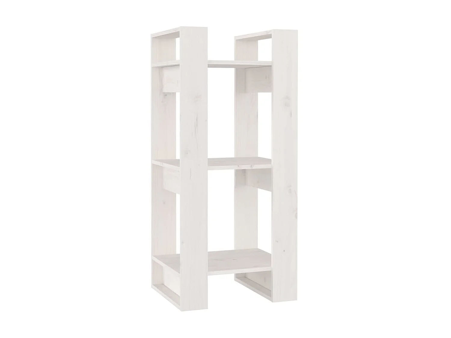Estante/divisória 41x35x91 cm pinho maciço branco PT210160