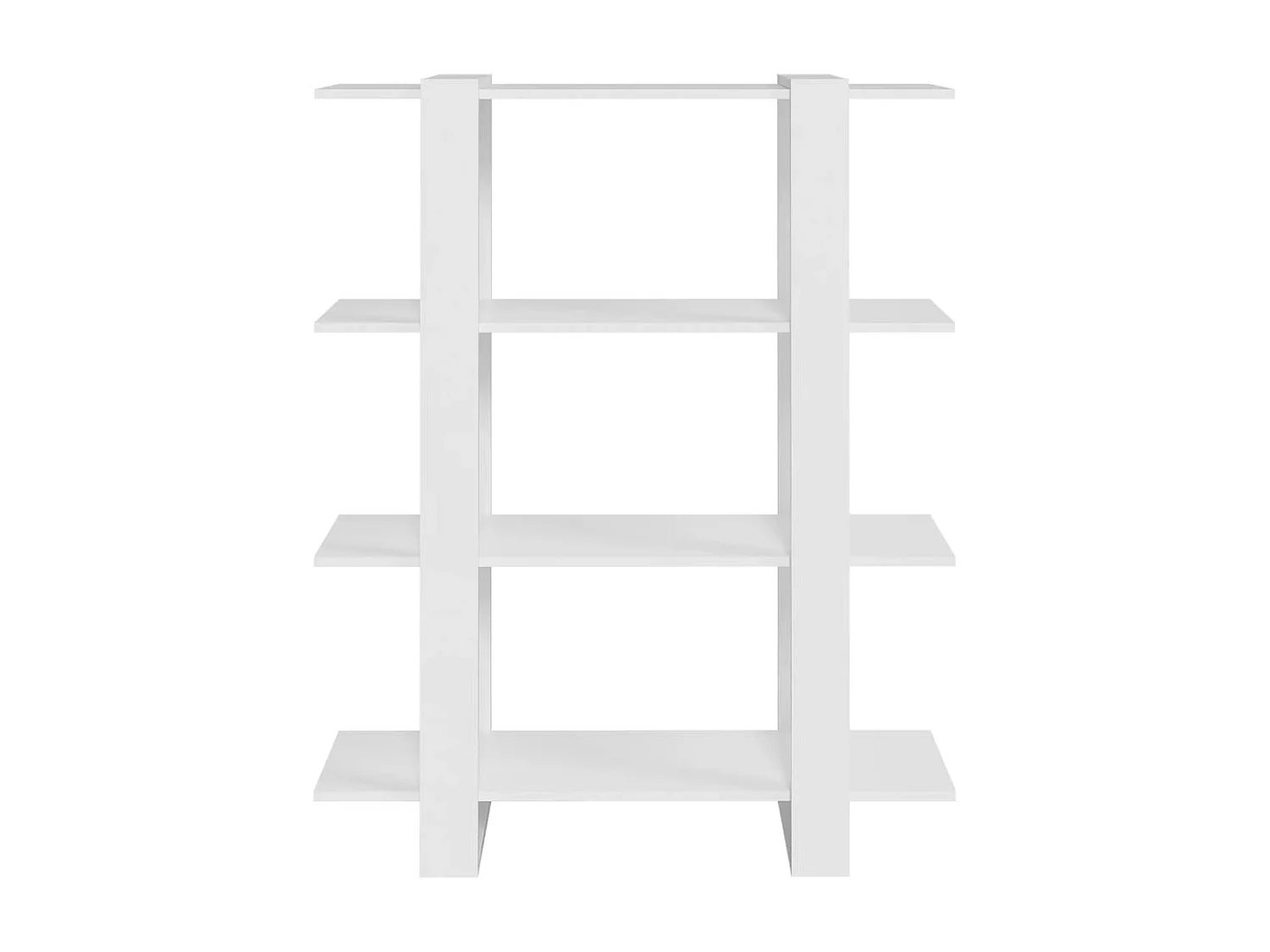 Estante/divisória 100x30x123,5 cm branco PT794192