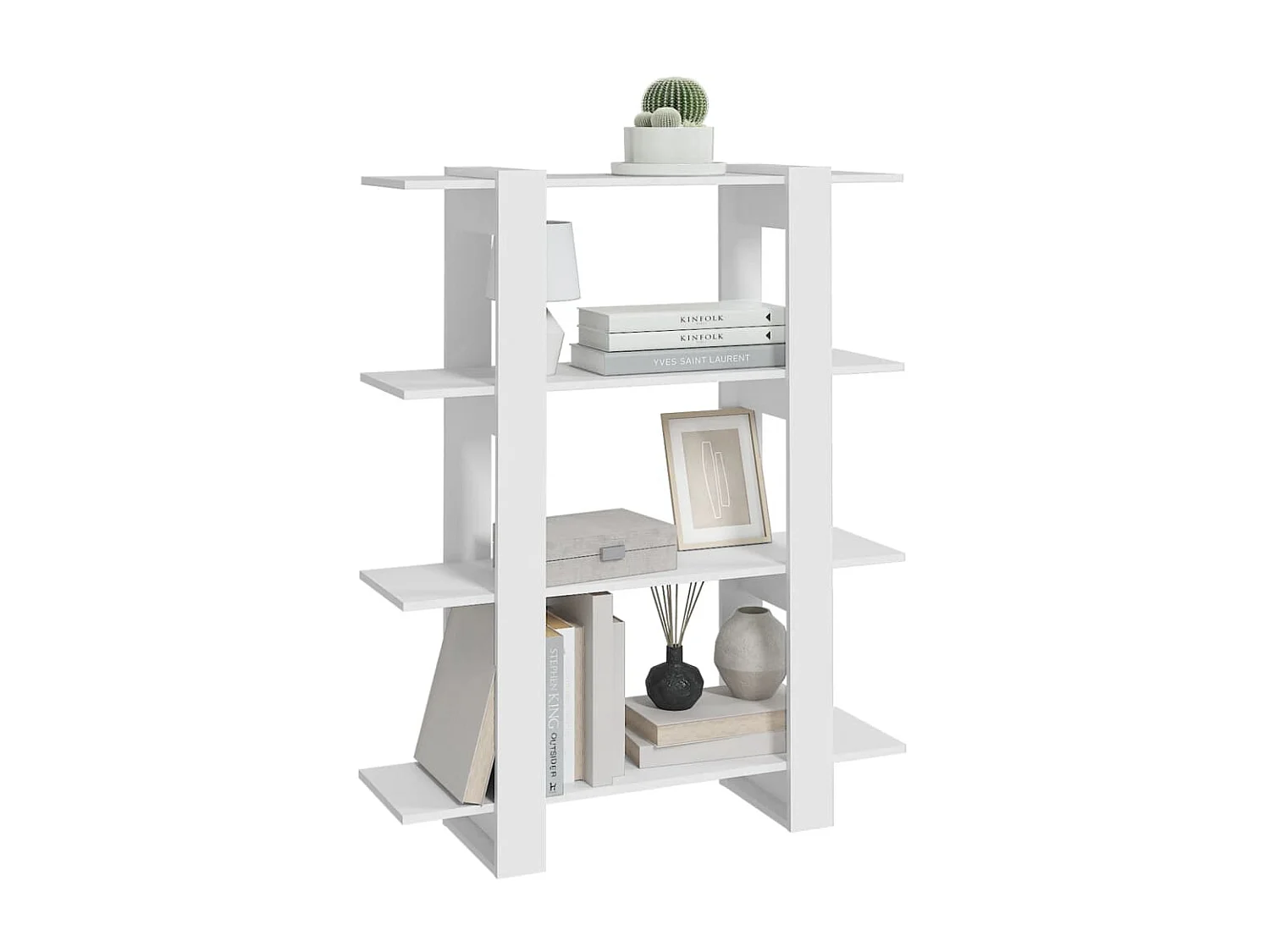 Estante/divisória 100x30x123,5 cm branco PT794192