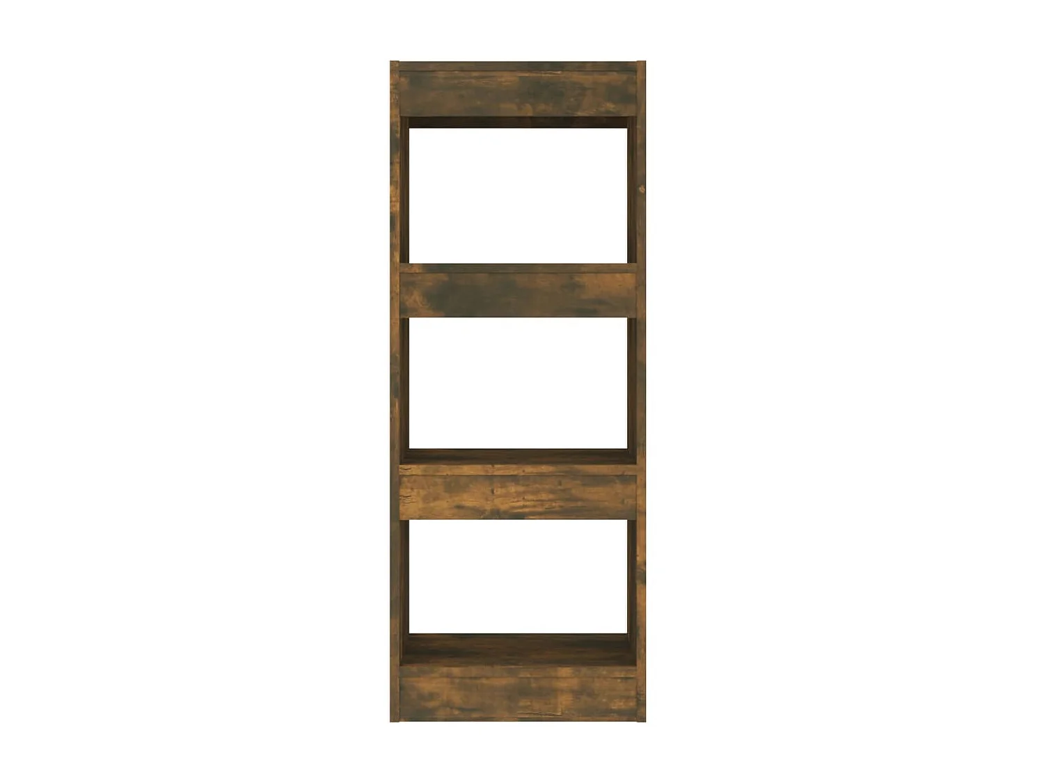 Estante/divisória 40x30x103cm contraplacado cor carvalho fumado PT984561