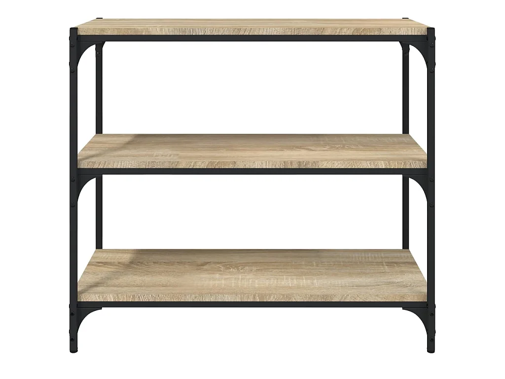 Estante 80x33x70,5 cm derivados de madeira/aço carvalho sonoma PT809222