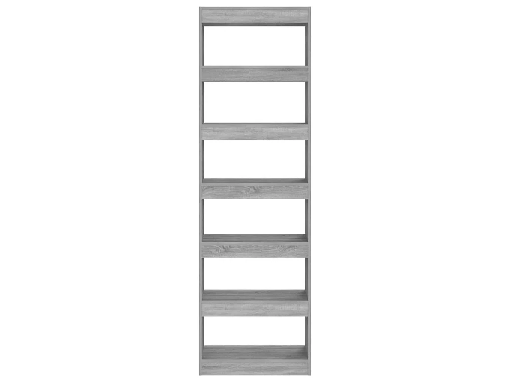 Bücherregal/Bücherschrank,Raumteiler Grau Sonoma 60x30x198 cm -gkd758428