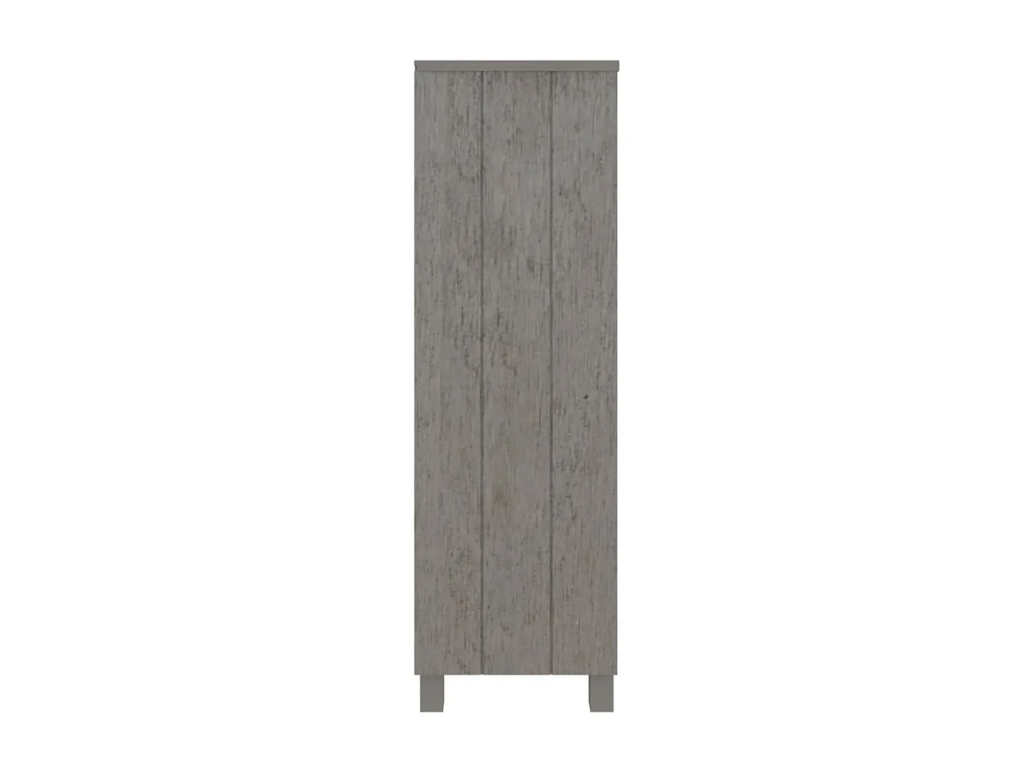 Estante HAMAR 85x35x112 cm pinho maciço cinza-claro PT489441