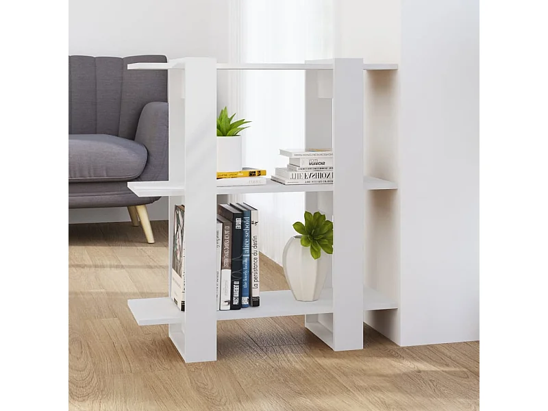 Estante/divisória 80x30x87 cm branco PT766387