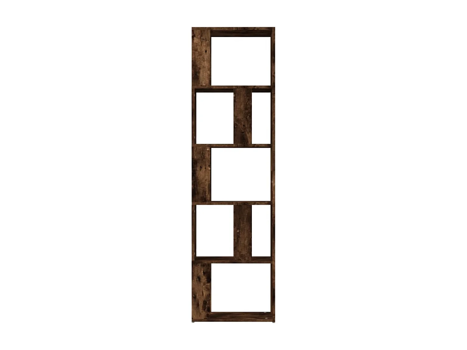 Bibliothèque Chêne fumé 45x24x160 cm Bois d'ingénierie OFR25671 BonneVie Meuble