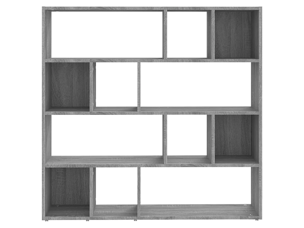 Bücherregal/Bücherschrank,Raumteiler Grau Sonoma 105x24x102 cm -gkd457161