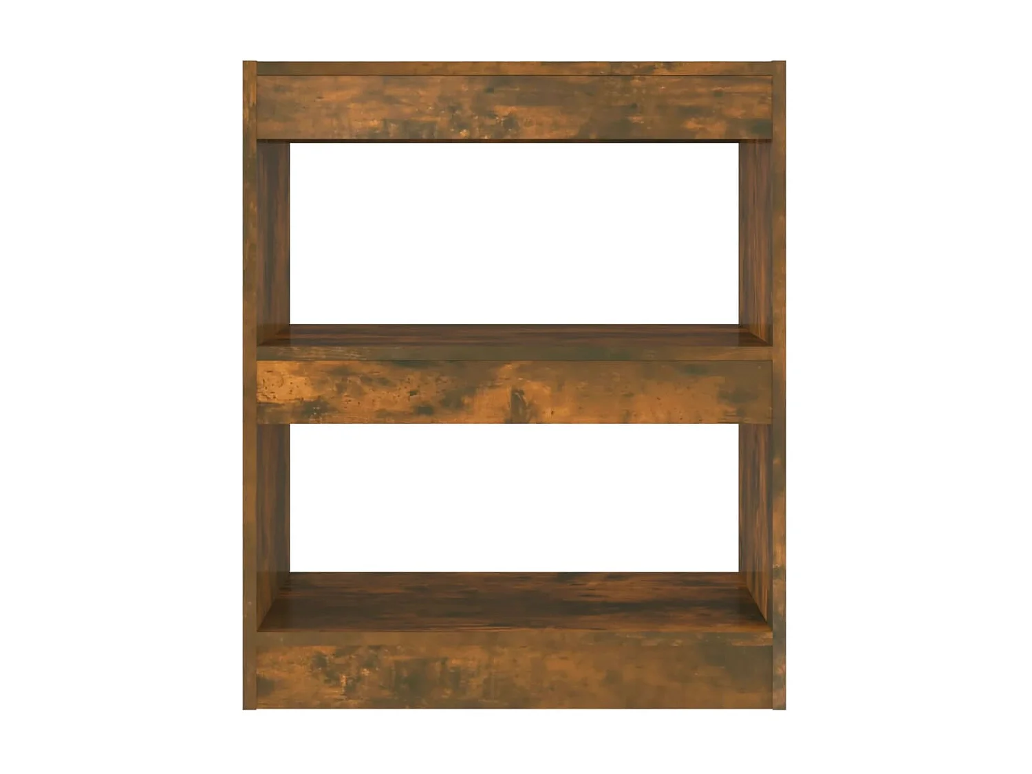 Bücherregal/Bücherschrank,Raumteiler Räuchereiche 60x30x72 cm -gkd253487