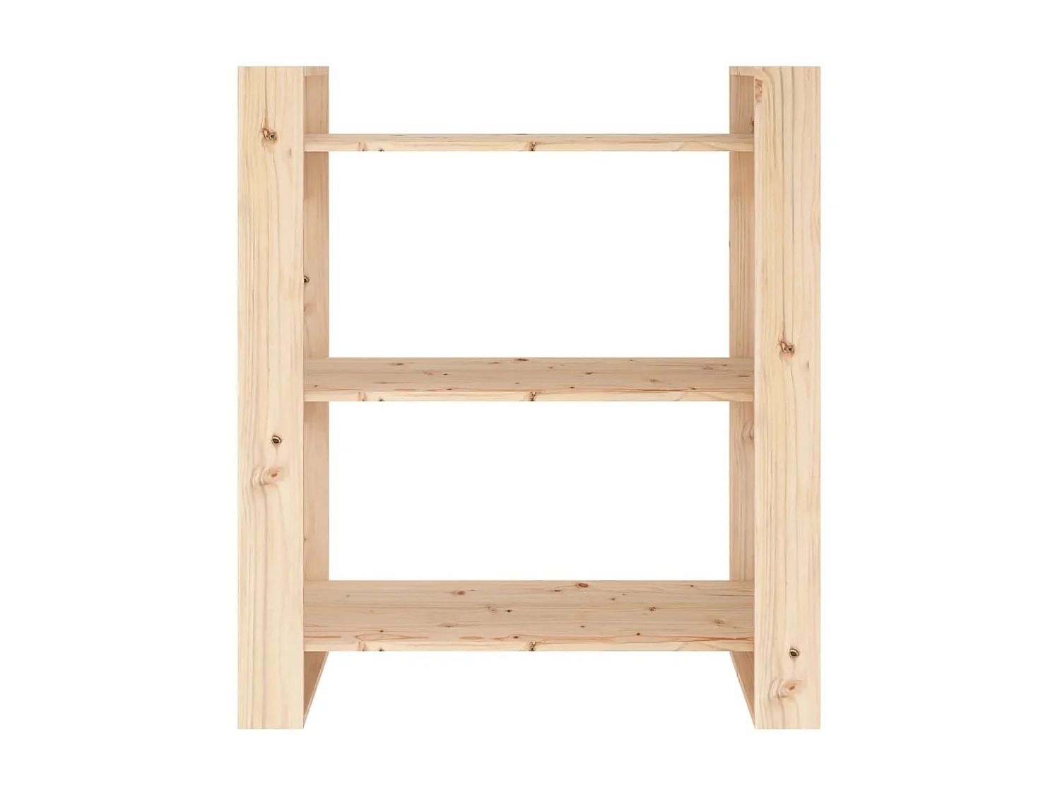 Bücherregal/Bücherschrank,Raumteiler 80x35x91 cm Massivholz Kiefer -gkd649618