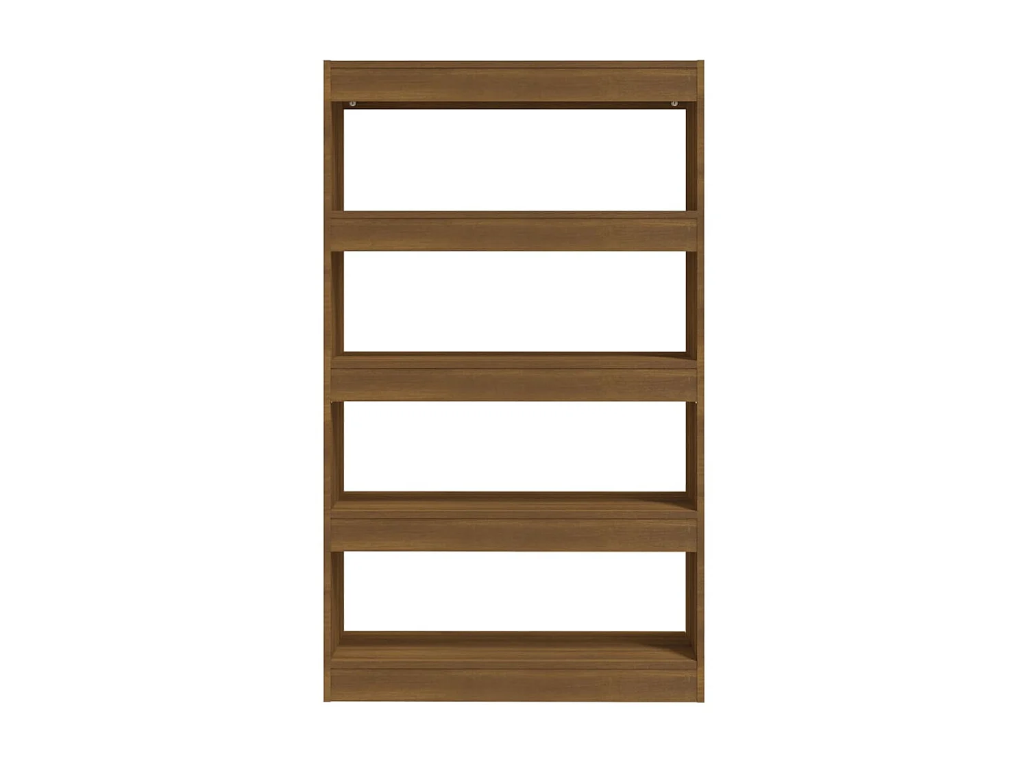 Bücherregal/Bücherschrank,Raumteiler Braun Eiche 80x30x135 cm Holzwerkstoff -gkd425656