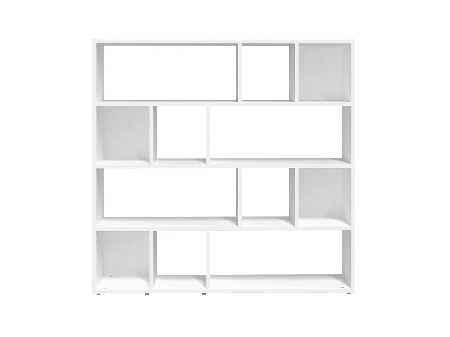 Biblioteca Estantería de libros/divisor de espacios blanco 105x24x102 cm ES17116