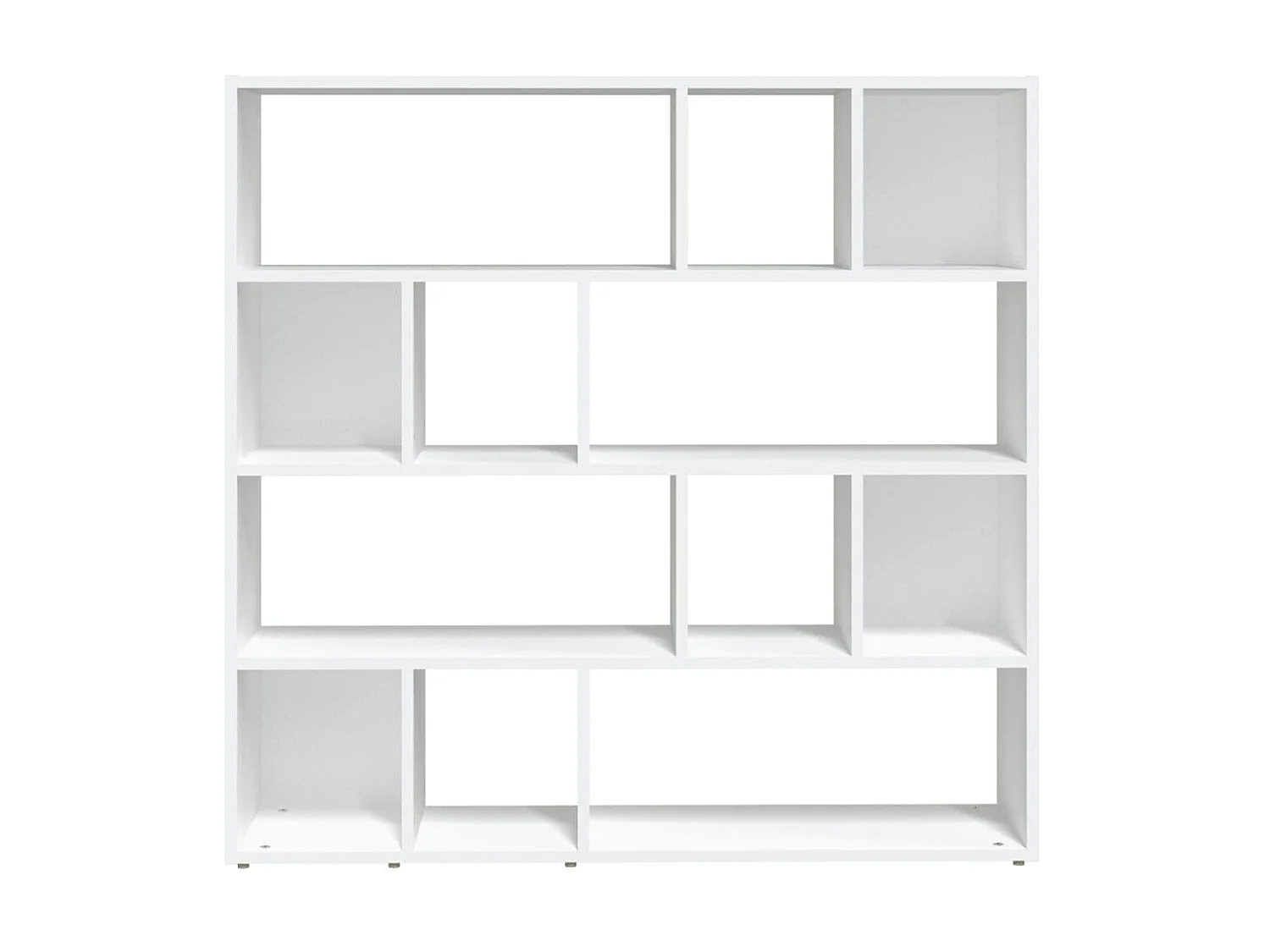 Bücherregal/Bücherschrank,Raumteiler Weiß 105x24x102 cm -gkd164606