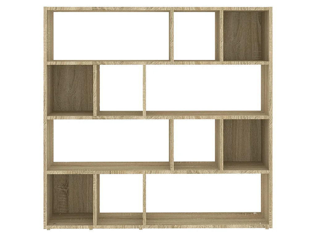 Bibliothèque-Séparateur de pièce Chêne Sonoma 105x24x102 cm OFR94971 BonneVie Meuble