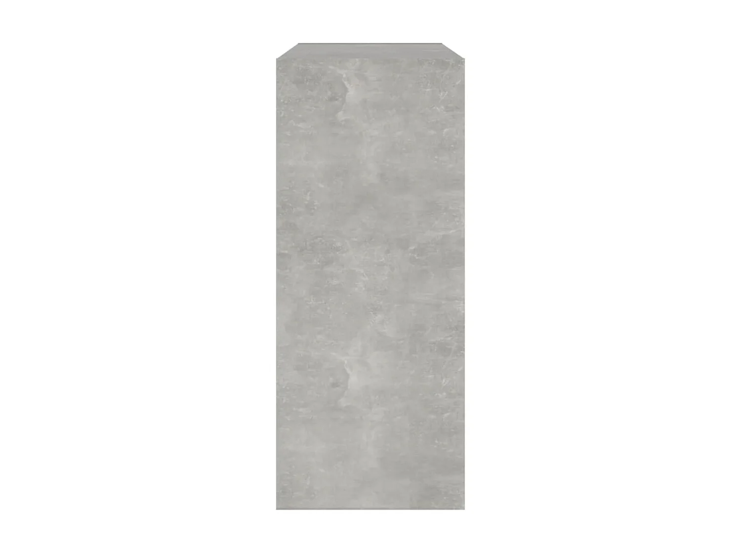 Bibliothèque-Séparateur de pièce Gris béton 80x30x72 cm OFR30283 BonneVie Meuble