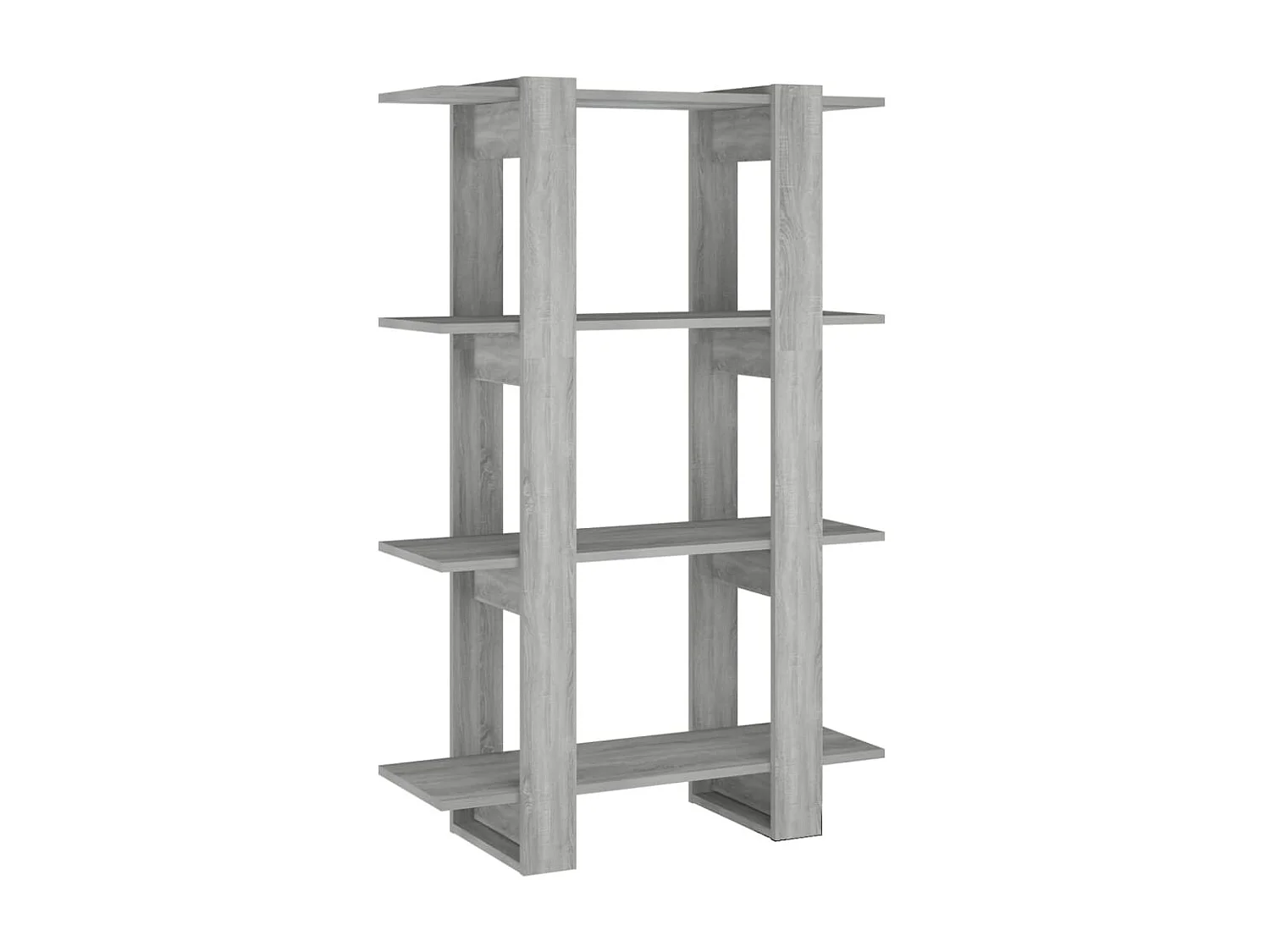 Biblioteca Estantería - divisor de espacios gris Sonoma 80x30x123,5 cm ES10928