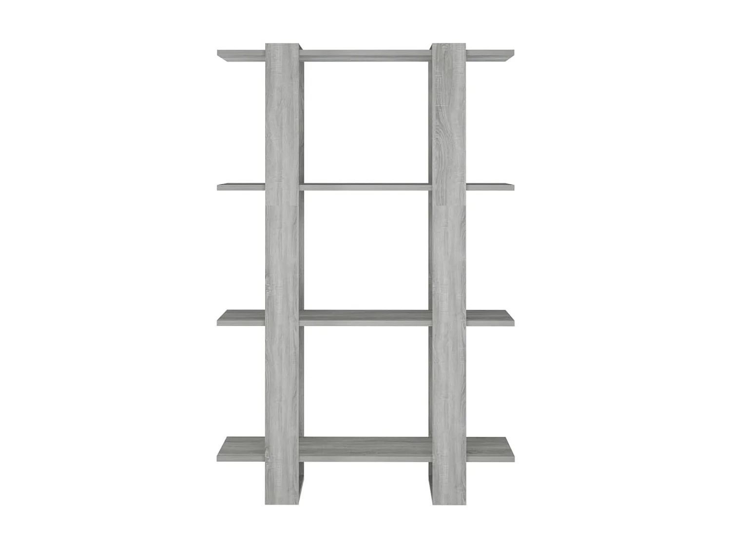 Biblioteca Estantería - divisor de espacios gris Sonoma 80x30x123,5 cm ES10928