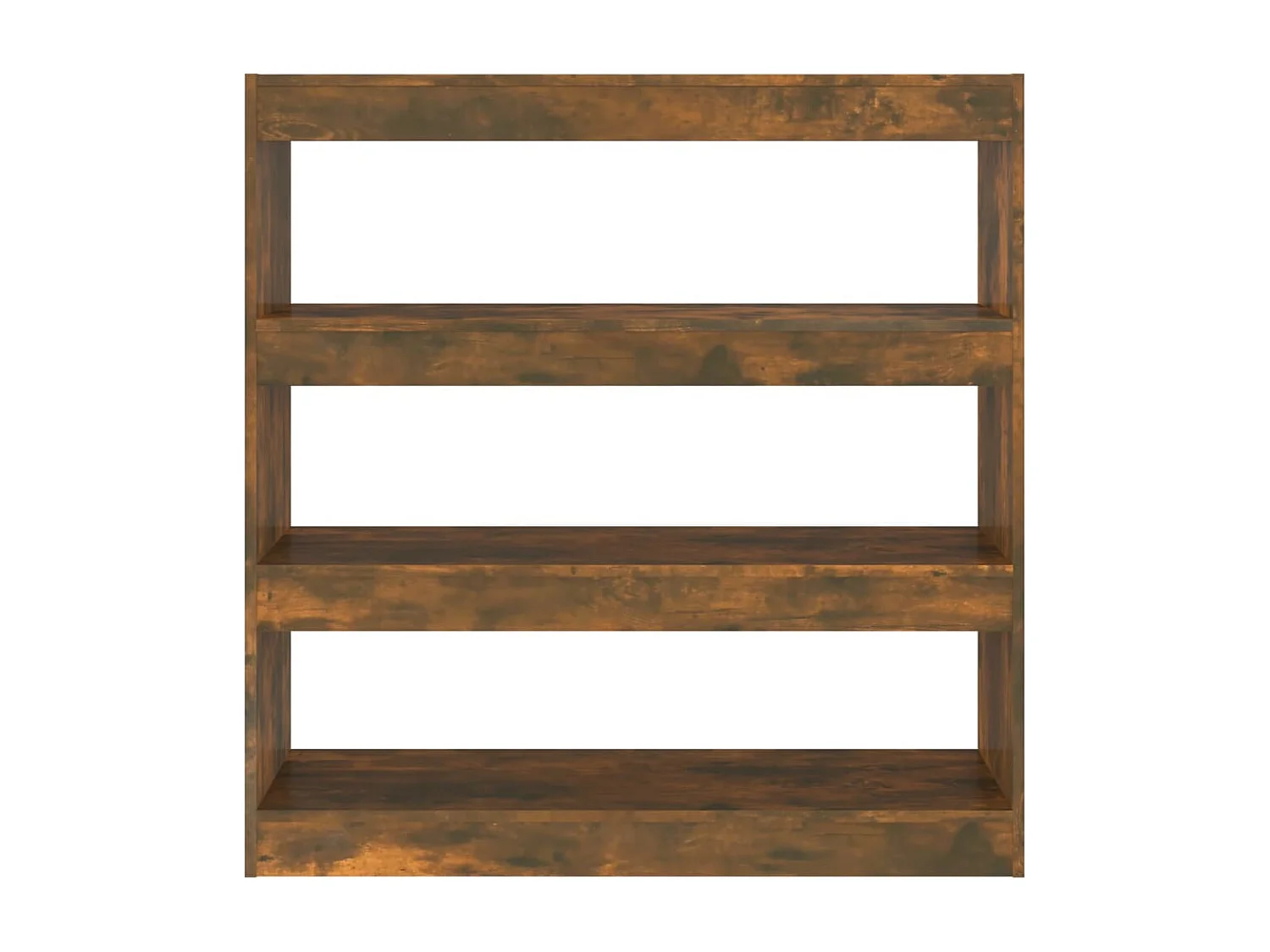 Bücherregal/Bücherschrank,Raumteiler Räuchereiche 100×30×103 cm -gkd468404