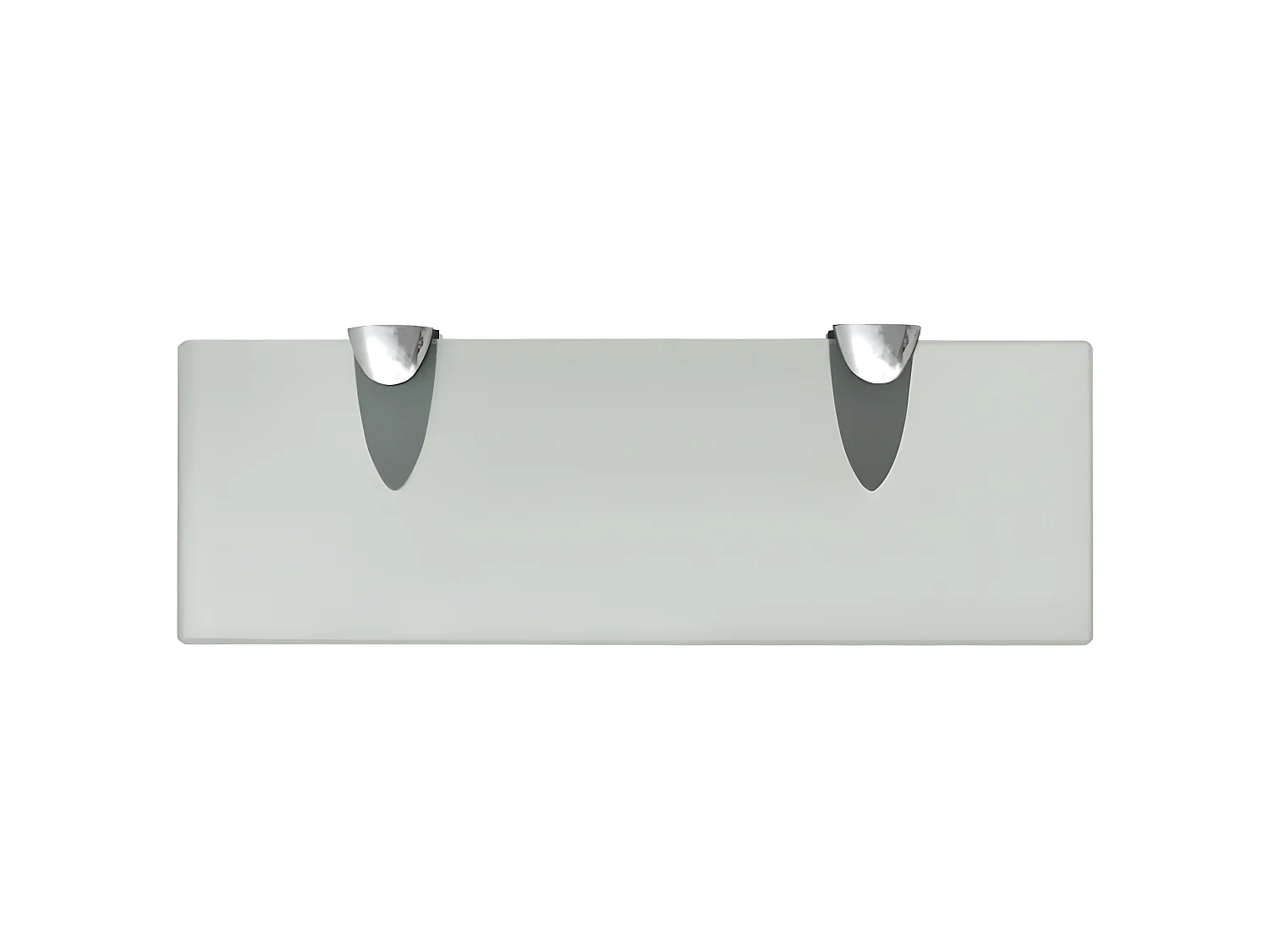 Zwevend schap 30x10 cm 8 mm glas NL100960