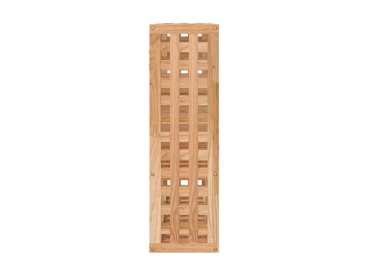 Étagère murale 49x15x49 cm Bois massif de noyer OFR82340 BonneVie Meuble