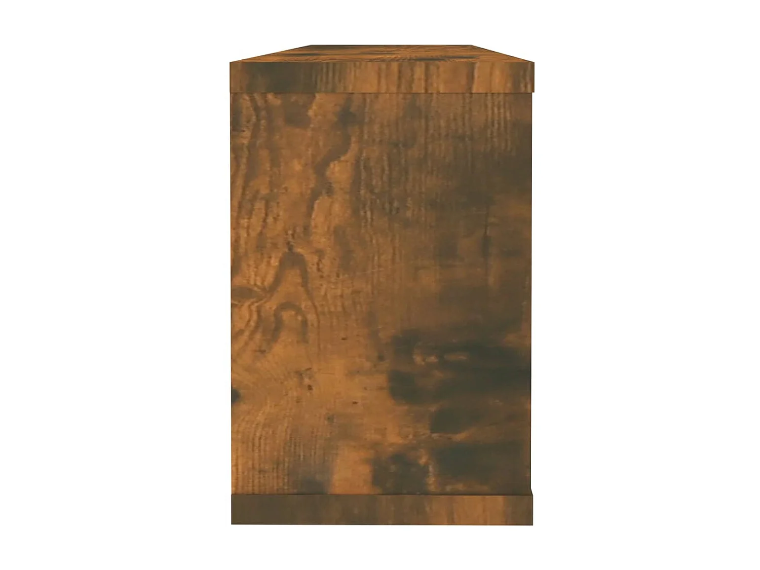 Étagères murales cube 4 pcs Chêne fumé 60x15x23 cm Bois OFR84271 BonneVie Meuble