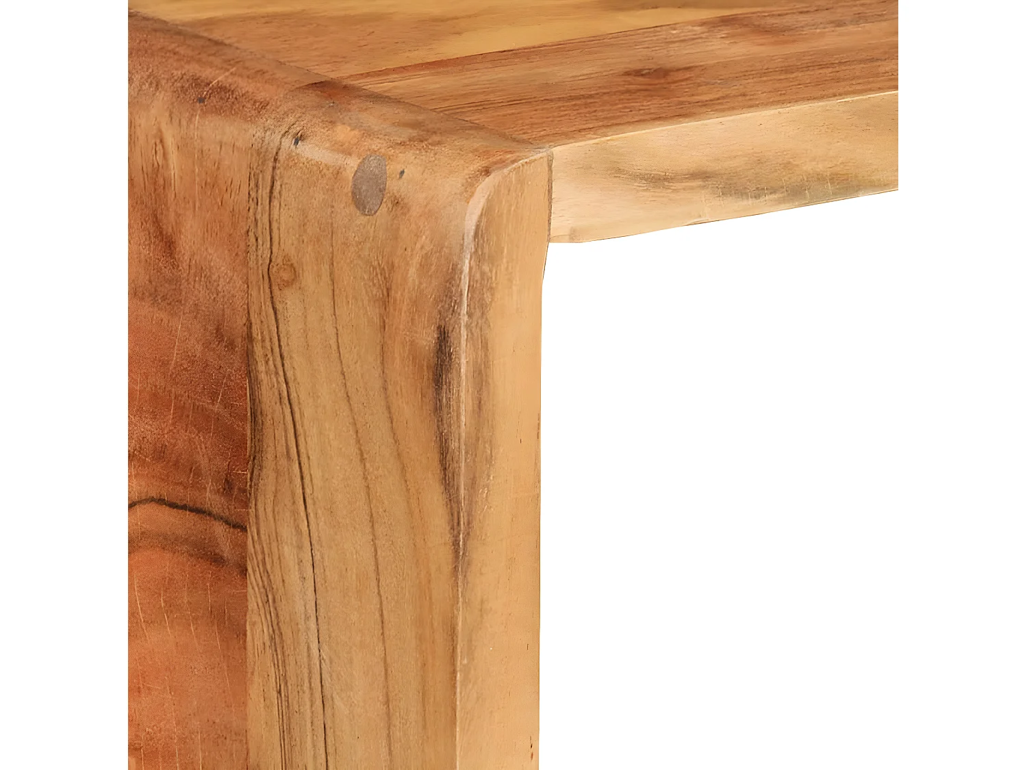 Ensemble d'étagères murales cube 3 pcs Bois d'acacia solide OFR66768 BonneVie Meuble