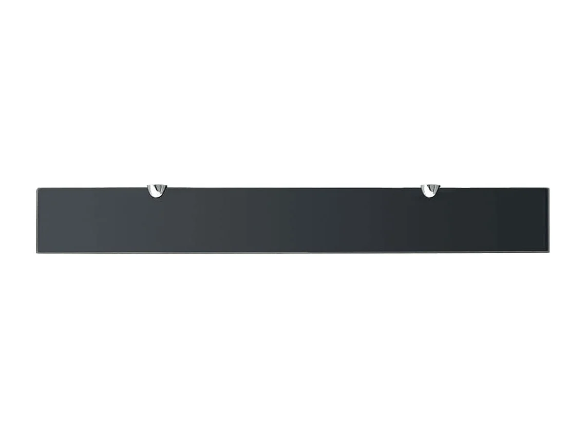 Estante de pared de cristal 80x10 cm 8 mm ES91165