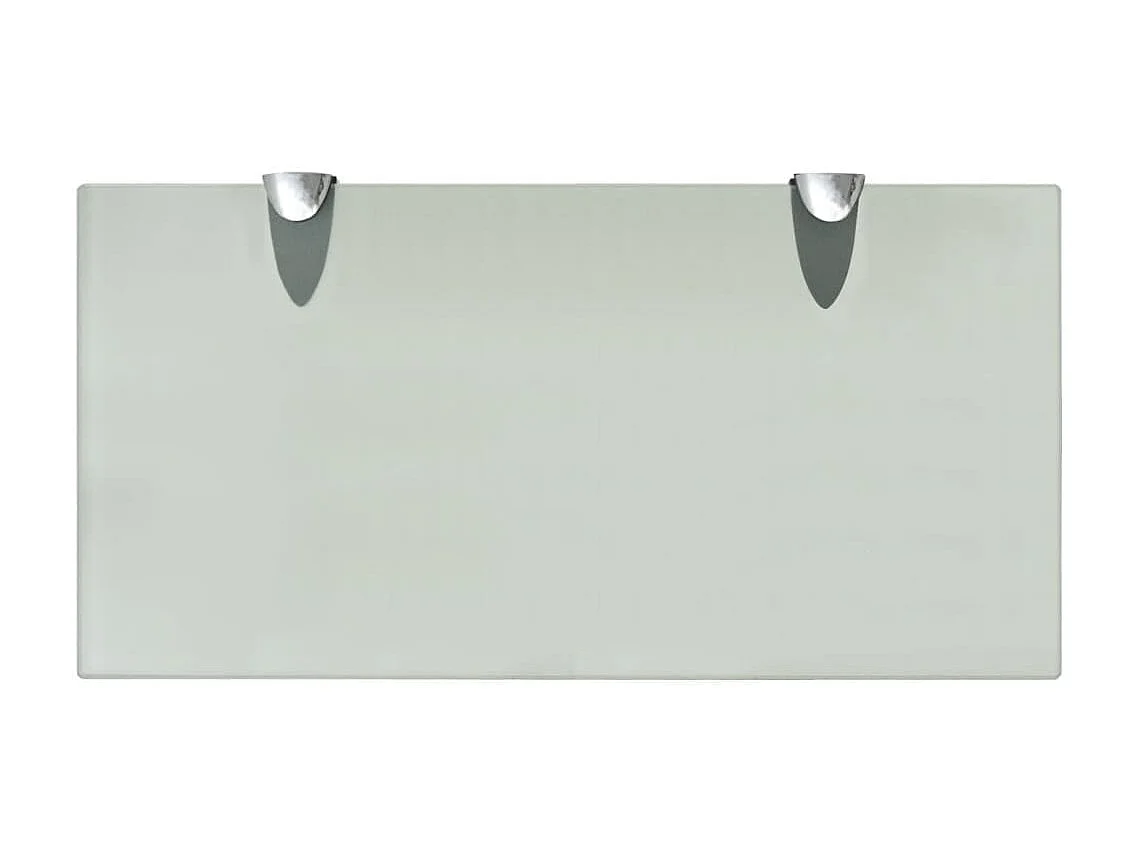 Schappen zwevend 2 st 40x20 cm 8 mm glas NL320919